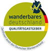 Haus hat das Gütesiegel »Qualitätsgastgeber Wanderbares Deutschland«