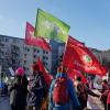 Ludwigsfelde Demo Hunger und Armut bekämpfen Ludwigsfelde Demo Wir haben es satt Hunger und Armut bekämpfen