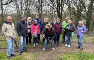 Wanderung Traumschleife Ensdorf am 10.03.2024